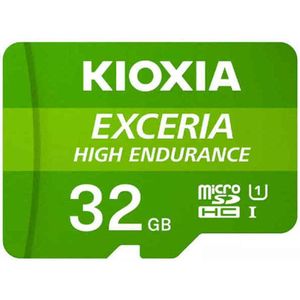 Kioxia - Exceria High Endurance - 32 GB - MicroSDHC - Klasse 10 - UHS-I - 100 MB/s