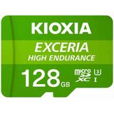 Micro SD geheugenkaart met adapter Kioxia Exceria High Endurance Klasse 10 UHS-I U3 Groen Inhoud...