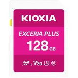 Kioxia EXCERIA PLUS SDXC-kaart 128 GB UHS-I v30 Video