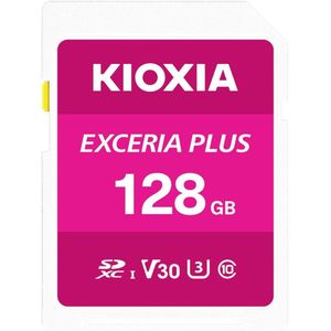 Kioxia EXCERIA PLUS SDXC-kaart 128 GB UHS-I v30 Video