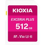 Kioxia EXCERIA PLUS SD Kaart 512GB - Klasse 10 - UHS-I