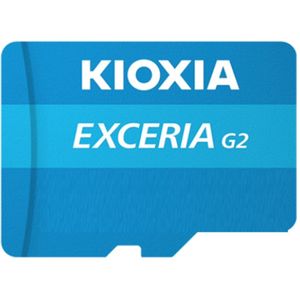 KIOXIA EXCERIA G2 - Flash-Speicherkarte - 32 GB - A1 / Video Class V30 / UHS-I U3 / Class10 - microSDHC UHS-I