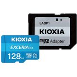 Kioxia Micro SD Kaart EXCERIA G2 128GB Blauw