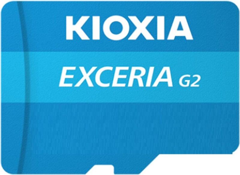 Kioxia Micro SD Kaart EXCERIA G2 128GB Blauw