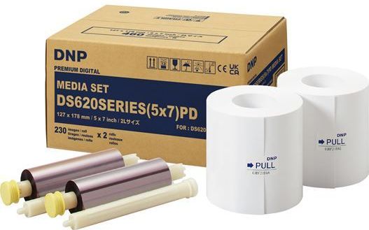 DNP - DM57620 - Papier - 13x18 cm - 2 Rollen - 230 Stuks