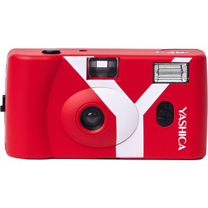 Yashica - Mf-1 - Instantcamera - Rood - Inclusief Film en Batterij