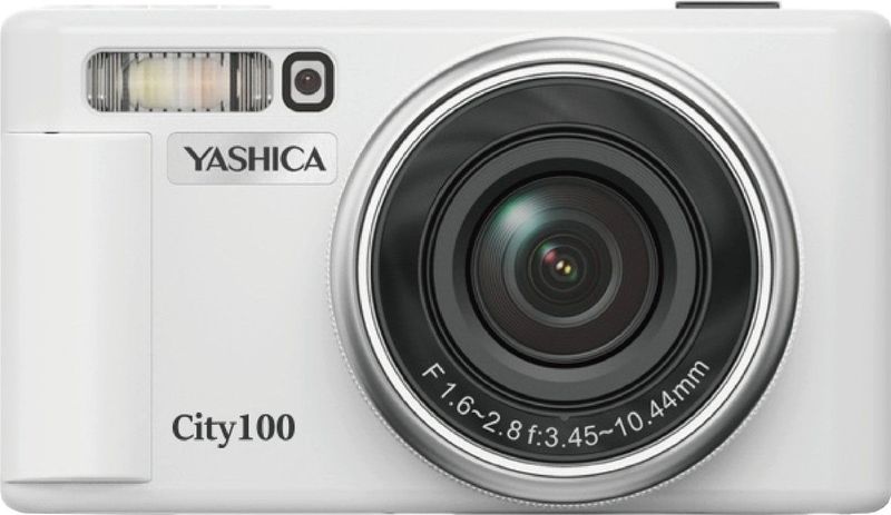 Yashica - Stad 100 - Camera - Wit - 72 MP - 3x Optische Zoom