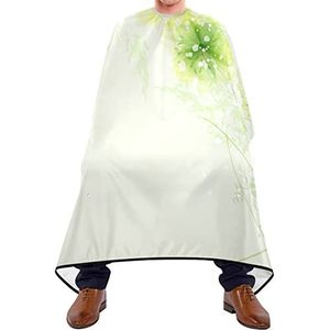 Scheren Bib Paardebloem Haar Snijden Toga Gemakkelijk Schoon Kapsel Salon Cape Lichtgewicht Kappers Schort Voor Barbershop Haar Snijden Salon 140X170Cm