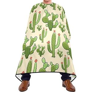 Scheren Bib Cactus Snijden Jurk Waterdichte Baard Bib Lichtgewicht Salon Jurken Voor Volwassenen Kapsel Schoonheidswinkels 140X170Cm