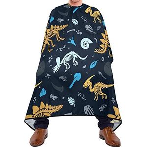 Salon Jurken Leuke Dinosaurus Salon Cape Verstelbare Elastische Sluiting Snijden Jurken Gemakkelijk Scheren Slabbetje Voor Schoonheidswinkels Salon Haar Snijden 140X170Cm