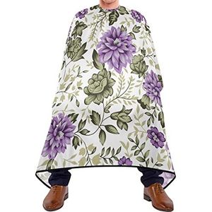 Haar Snijden Toga Bloem En Mandala Snijden Toga Waterdichte Salon Cape Lichtgewicht Kappersjurk Voor Kinderen Kapperswinkel Haar Snijden 140X170Cm