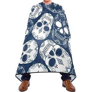 Haircut Barber Cape Schedel Grunge Haarknipcape Ademend Kapperscape Haar Antistatische Kapsel Salon Cape Voor Haarontwerp Volwassenen Salon Kapsel 140 x 170 cm