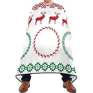 Barber Cape Hert En Sneeuwvlok Hairdressing Cape Wasbaar Salon Cape Antistatische Kappers Snijden Cape Voor Haar Ontwerp Volwassen Haar Styling 140 x 170 cm