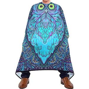Kapmantel Salon Cape Mandala-Vogel Kappers Snijden Cape Wasbare Kapperscape Waterdichte Kapmantel Voor Kinderen Haar Styling Salon Haarsnit 140 x 170 cm