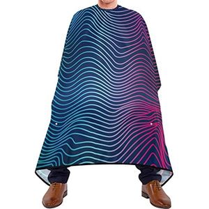 Hairdressing Cape Neon Golf Tondeuse Cape Antistatische Salon Cape Ademend Kapmantel Voor Haar Styling Kinderen Salon Haarsnit 140 x 170 cm