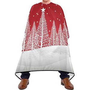 Hairdressing Cape Sneeuwpop Kerst Kapperscape Haar Waterdichte Kappers Knip Cape Wasbare Barber Cape Voor Hair Design Haar Styling Kinderen 140 x 170 cm