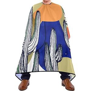 Haircut Barber Cape Cactus Kapsel Salon Cape Waterdichte Kapmantel Ademend Salon Cape Voor Haar Styling Salon Haarsnit Haarontwerp 140 x 170 cm