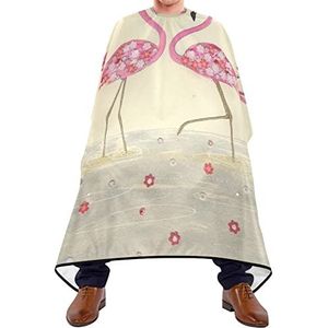 Haircut Barber Cape Flamingo Salon Cape Antistatische Kapmantel Ademend Barber Cape Voor Volwassenen Haar Styling Salon Haarsnit 140 x 170 cm