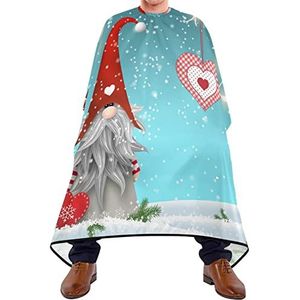 Haar Snijden Cape Kerst Traditionele Kabouter Kapsel Salon Cape Lichtgewicht Snijden Toga Verstelbare Elastische Sluiting Scheren Bib Voor Barbershop Haar Snijden Salon 140X170Cm