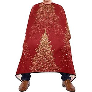 Kappers Cape Kerstboom Baard Bib Lichtgewicht Kapsel Salon Cape Gemakkelijk Schoon Kapsel Cape Voor Haar Snijden Salon Barbershop 140X170Cm