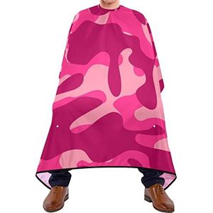 Kappers Cape Vector Camouflage Kapper Cape Gemakkelijk Schoon Kappersjurk Lichtgewicht Haar Snijden Schort Voor Schoonheidswinkels Barbershop Salon 140X170Cm