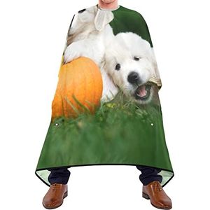 Kappers Jurk Hond Pompoen Snijden Jurken Lichtgewicht Kapper Cape Gemakkelijk Schoon Haar Snijden Cape Voor Haar Snijden Salon Kapsel 140X170Cm