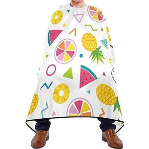 Barber Cape Ananas Kapperscape Waterdicht Kappers Snijden Cape Wasbaar Salon Cape Voor Salon Kapsel Kinderen Volwassenen 140 x 170 cm