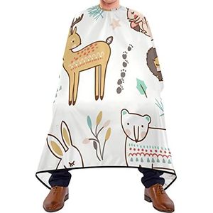 Scheren Bib Winter Dier Salon Toga's Waterdichte Kappers Cape Gemakkelijk Schoon Kapsel Salon Cape Voor Volwassenen Kapperszaak Haar Snijden 140X170Cm