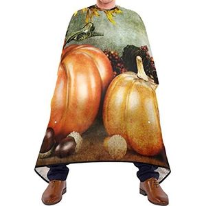 Salonjurken Herfst Pompoen Haar Snijden Jurk Waterdichte Kappers Jurk Lichtgewicht Snijden Jurk Voor Volwassenen Kapperszaak 140X170Cm