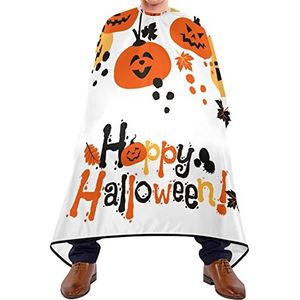 Kappers Snijden Cape Halloween Achtergrond Barber Cape Antistatische Hairdressing Cape Wasbaar Salon Cape Voor Volwassenen Haar Ontwerp Haar Styling 140 x 170 cm