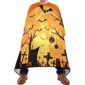 Salon Cape Halloween Kapperscape Haar Wasbare Kapperscape Ademend Kapperscape Voor Salon Haarsnit Haarontwerp Haarstyling 140 x 170 cm