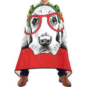 Haar Snijden Schort Xmas Hond Haar Snijden Jurk Gemakkelijk Schoon Salon Toga's Waterdichte Kappers Cape Voor Salon Kids Kapperszaak 140X170Cm