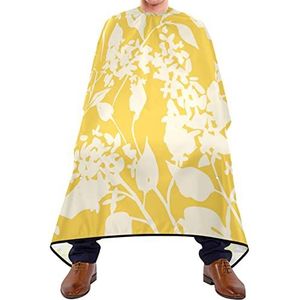Kapsel Cape Herfst Geel Blad Kapsel Salon Cape Waterdichte Snijden Jassen Lichtgewicht Kapper Cape Voor Haar Verven Kids Salon 140X170Cm