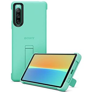 Elegante beschermhoes met standfunctie voor Xperia 10 IV in mintgroen