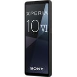 Sony Xperia 10 VI (128 GB, Black, 6.10", SIM + eSIM, 48 Mpx, 5G), Smartphone, Zwart