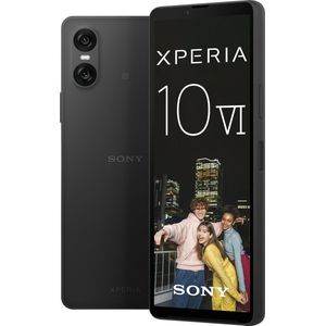 Sony Xperia 10 VI 5G 15,5 cm (6.1") Dual SIM Android 14 8 GB 128 GB 5000 mAh Zwart