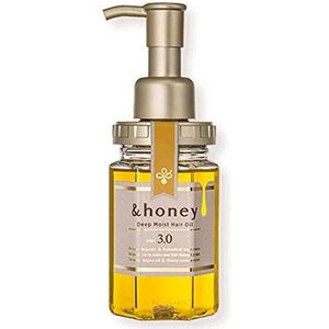 &honey Deep Moist Hair Oil Step3.0 (Moist Shine) 100 ml - Damask Rose Honey Sent (groene thee)