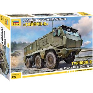 1:72 Zvezda 5075 Russian Armored Vehicle - Typhoon-K Plastic Modelbouwpakket