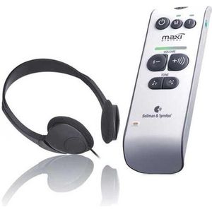 BELLMAN Audio Maxi LUISTERHULP voor SLECHTHORENDEN - set met hoofdtelefoon - 9551