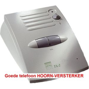HUMANTECHNIK TA-2 telefoon hoorn-versterker - voor vaste telefoon - versterker voor SLECHTHORENDEN