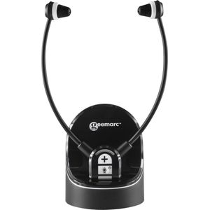 GEEMARC CL7370-1 draadloze TV-Headset TV-Luisterset met 125dB VERSTERKING - TV hoofdtelefoon
