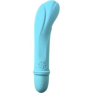 Lola Games - Universe - Secret Flower - G Spot en Clitoris vibrator - 100% Siliconen - 12,6 cm - Turquoise