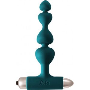 Vibrerende Anale Buttplug - Spice it up - New Edition - Excellence - 10 Standen - Silicone - Vibro kogel - Batterij: AAA - Donkergroen