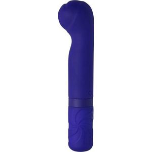 USB Oplaadbaar - Mini vibrator - 100% Silicone - 10 Functies - Universe - Rocky’s Fairy Mallet - Blauw