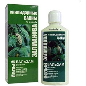 Terpentijnbaden, witte balsem, profylaxe en verjonging, 250 ml