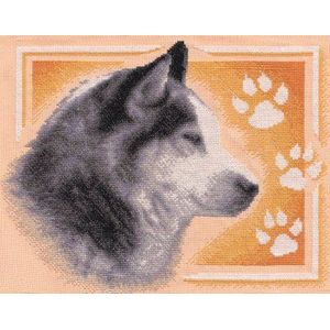 PANNA Siberische Husky J-1050 kruissteek kit