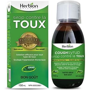 Herbion Naturals - uikervrije hoestsiroop (sugar free - cough syrup) 150 ml