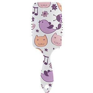 FANTAZIO Lente Dieren Styling Borstel Haarborstel Geweldig voor rechtzetten, Smoothing, Top Detangling Borstel Static-free