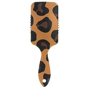FANTAZIO Cartoon Animal Skin Styling Brush Hair Brush Geweldig voor rechtzetten, Smoothing, Top Detangling Brush Static-free