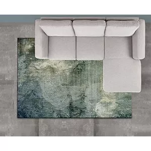 Interieur05 Vintage Vloerkleed Keshan groen - 330 x 240 cm | Leen Bakker